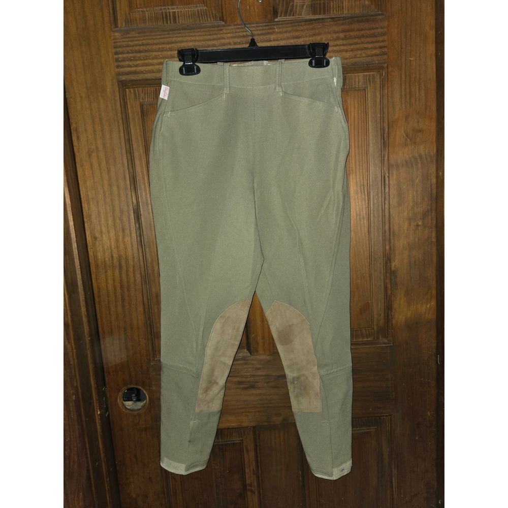 Vintage The Tailored Sportsman Breeches Khaki USA Womens 28" waist